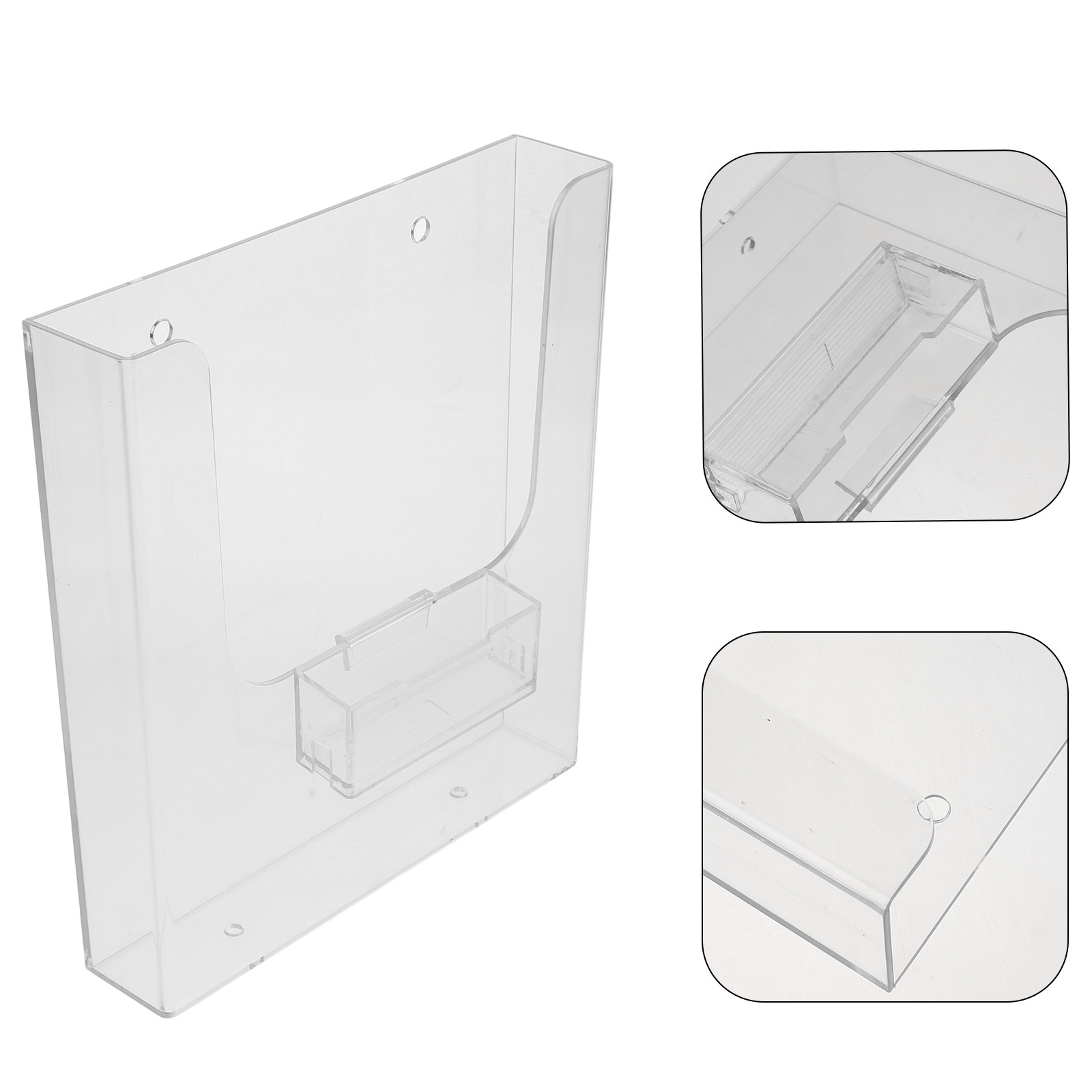 Home Office Wallpaper - Wall Mount Acrylic Paper Holder A4