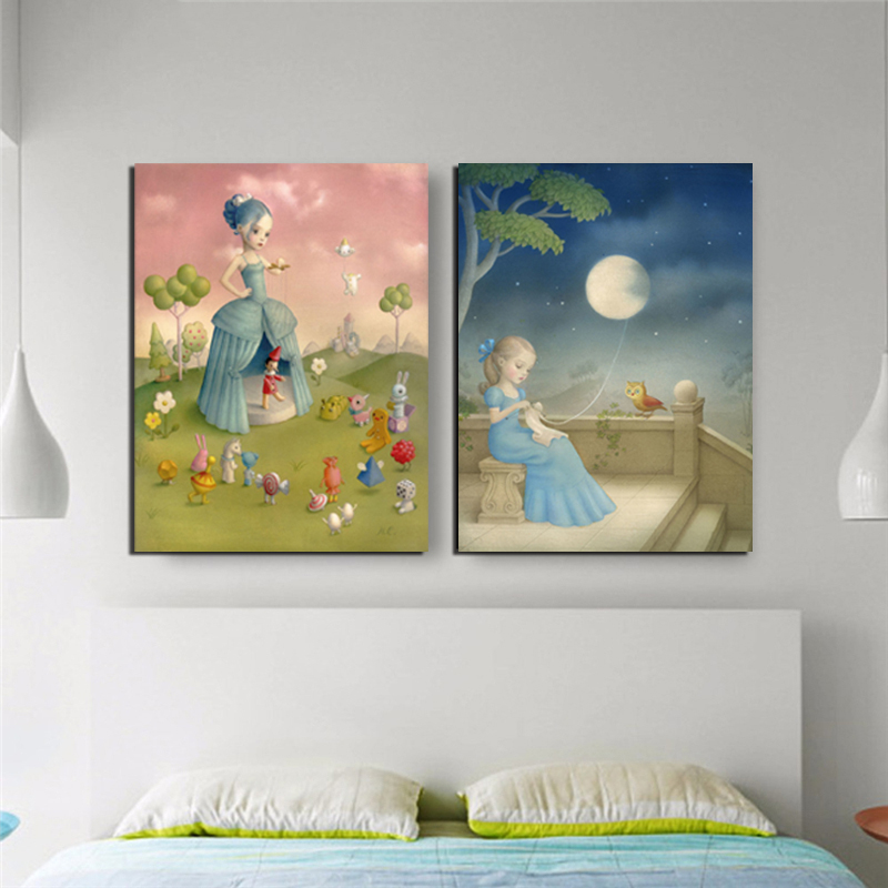 Home Office York - Wall Art Modular Doll Pictures Canvas