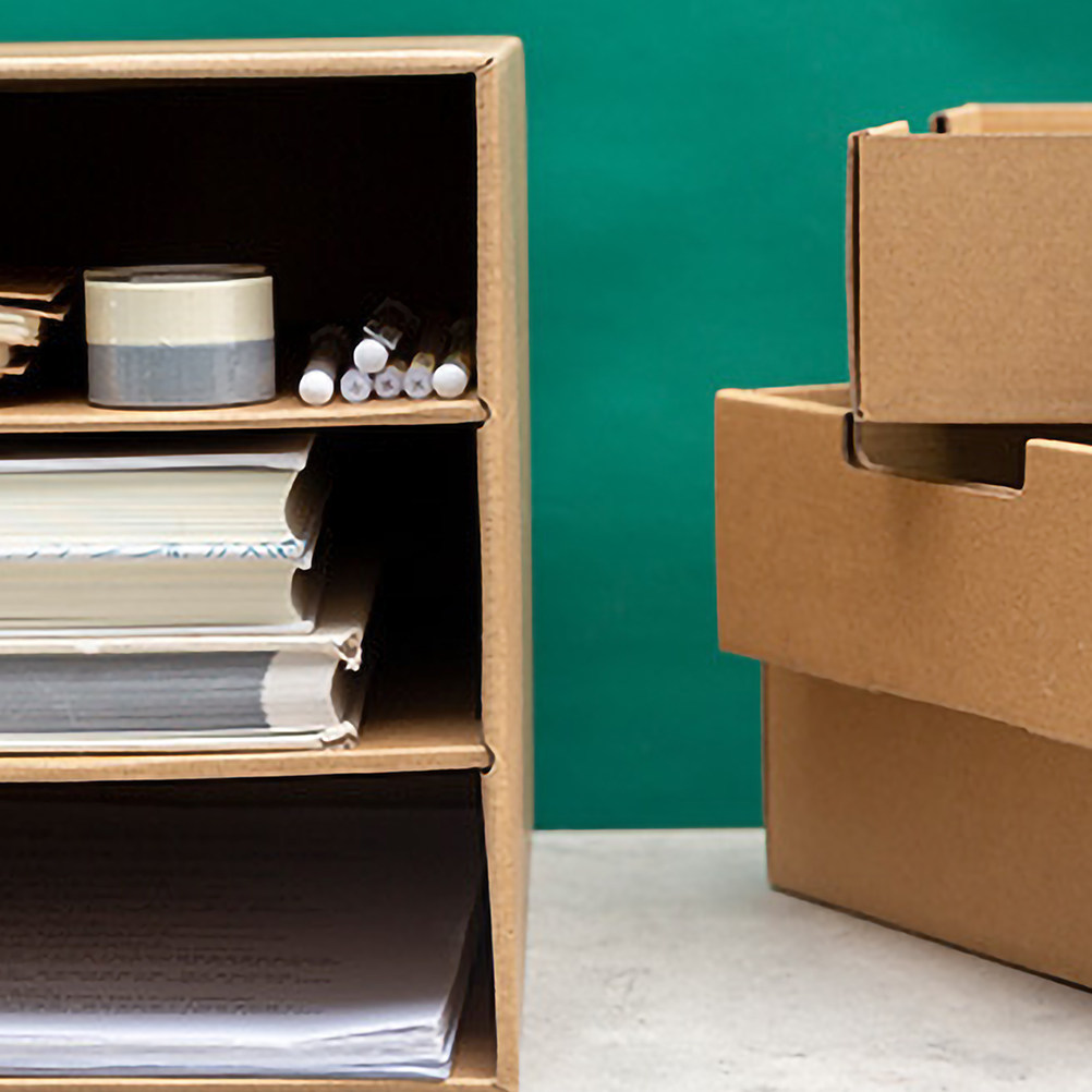 Office Drawer Organizer - Premium Paper Drawer Organizer Desktop Document