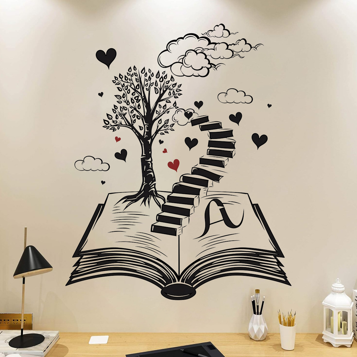 Wall Stickers for Living Room  - огляд і ціна Home Office Wallpaper