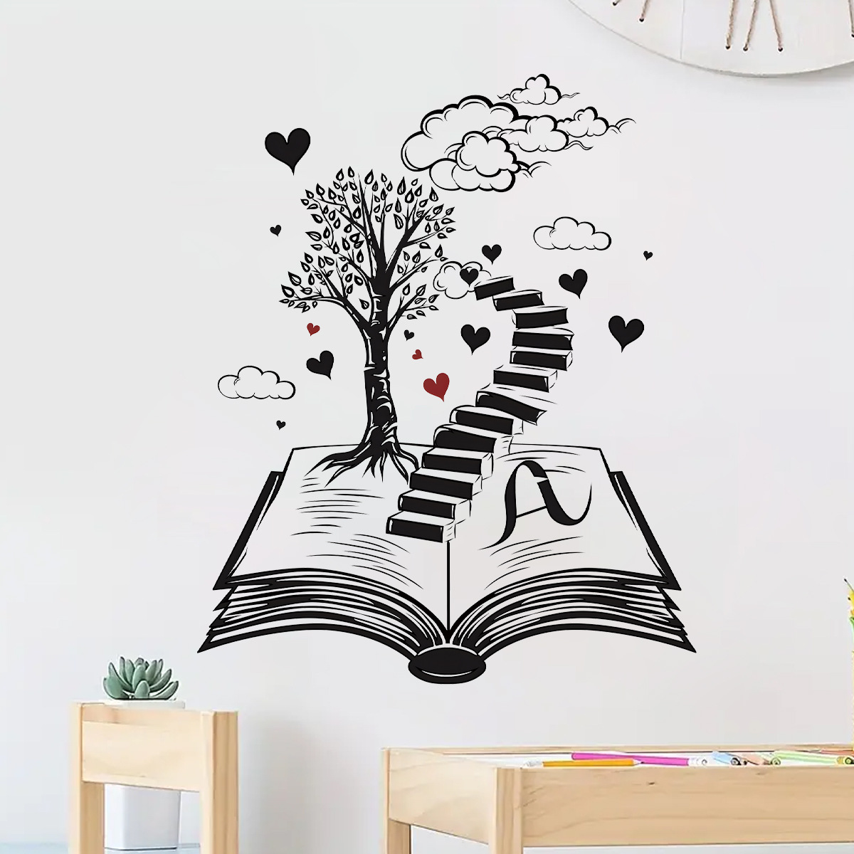 Wall Stickers for Living Room  - огляд і ціна Home Office Wallpaper