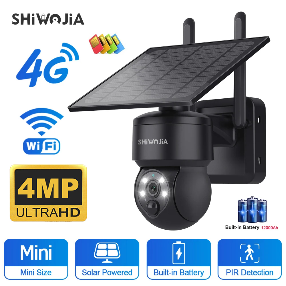 SHIWOJIA WIFI Wireless PTZ Sol - огляд і ціна Home Office Zoom