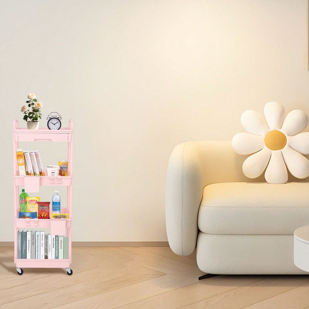4 Tier Rolling Utility Cart Wi - огляд і ціна Office Drawer Organizer