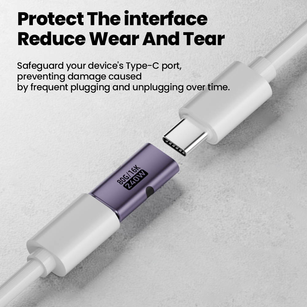 240W PD USB C Female to Female - огляд і ціна Home Office For Mac