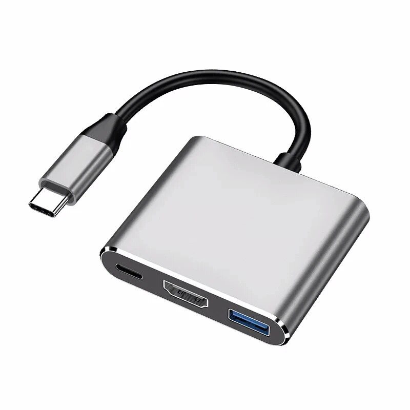 3 In 1 Usb-C Usb Hub Male To F - огляд і ціна Home Office For Mac