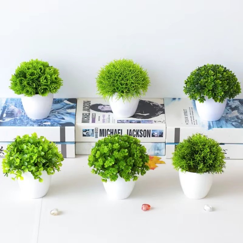 1pcs Green Plant Potted Plant  - огляд і ціна Home Office Simulator