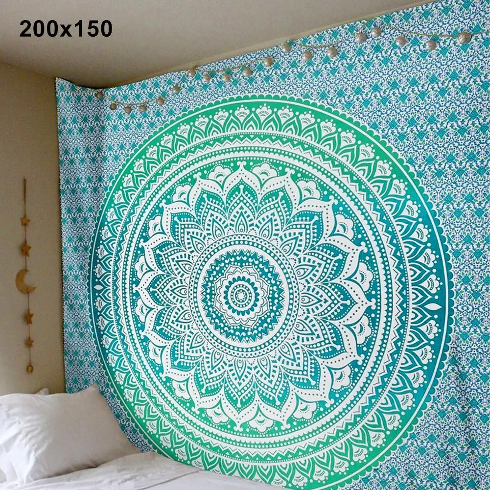 Mandala Bohemian Yoga Mat Beac - огляд і ціна Home Office Yoga Room