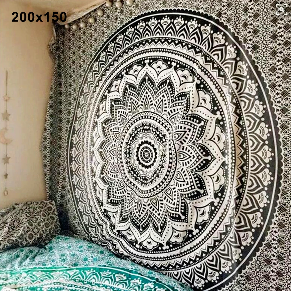 Mandala Bohemian Yoga Mat Beac - огляд і ціна Home Office Yoga Room
