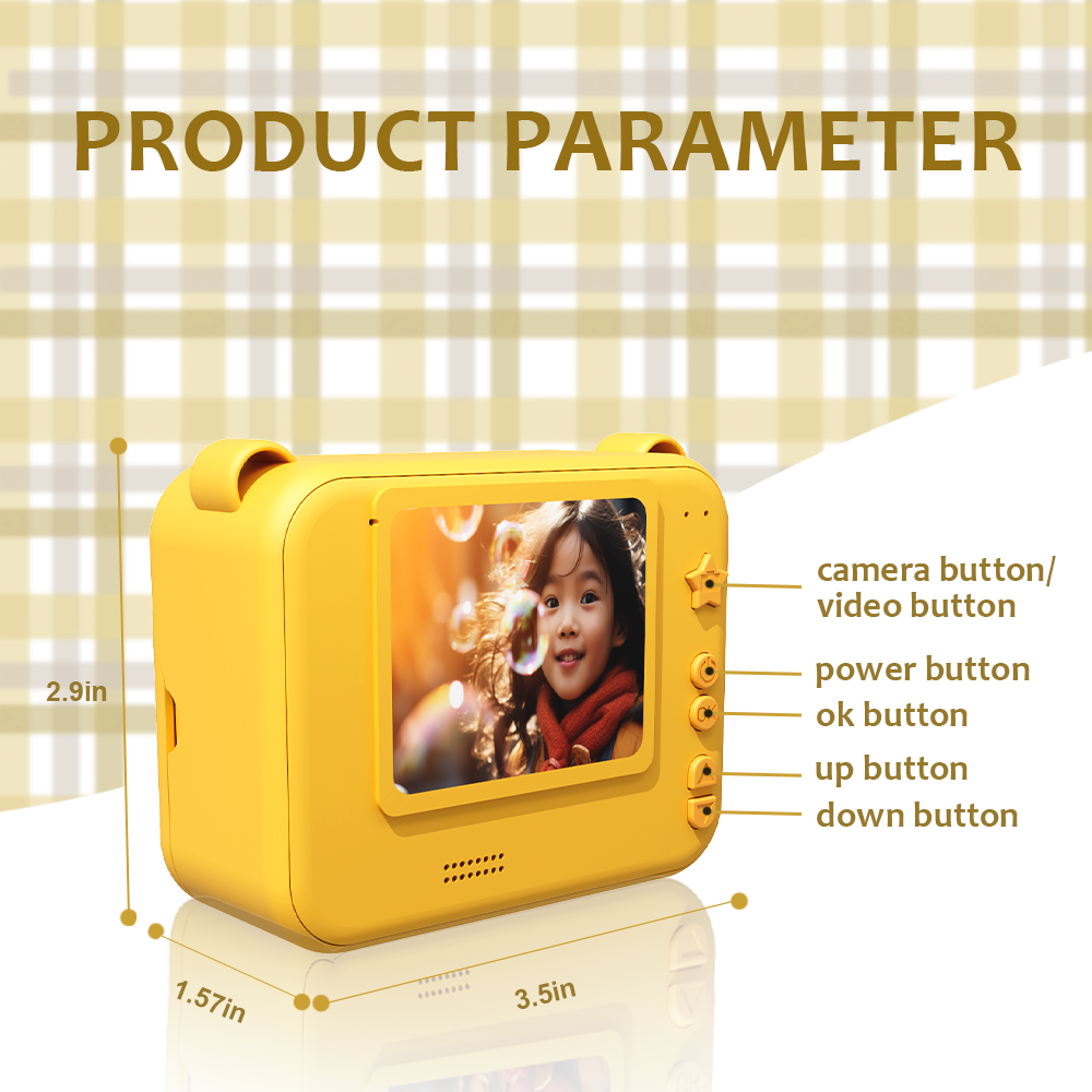Kids Instant Print Camera 1080 - огляд і ціна Home Office Zoom