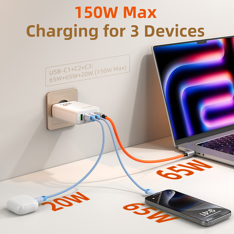 CABLETIME USB C Charger 150W P - огляд і ціна Home Office For Mac