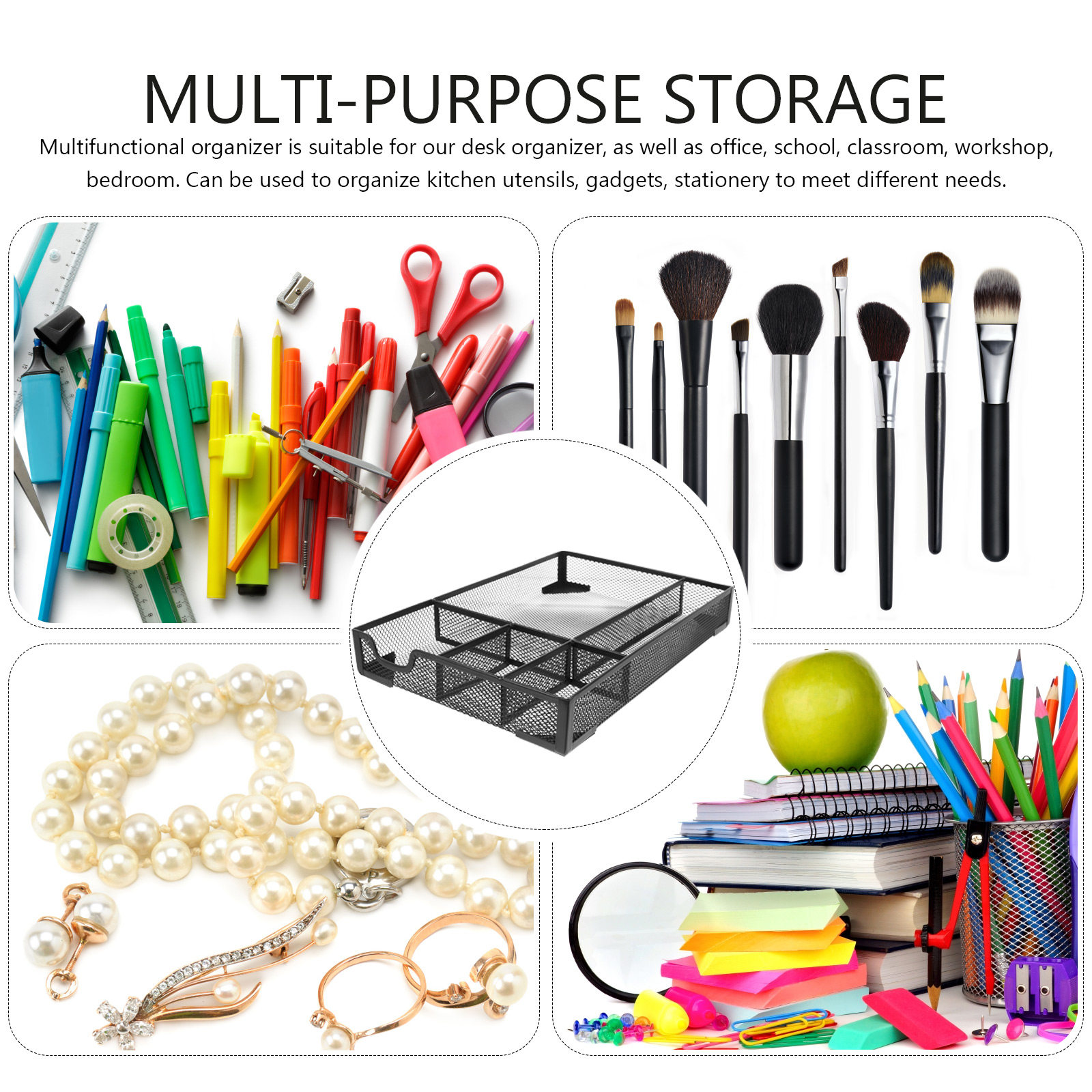 Mesh Drawer Organizer Desktop  - огляд і ціна Office Drawer Organizer