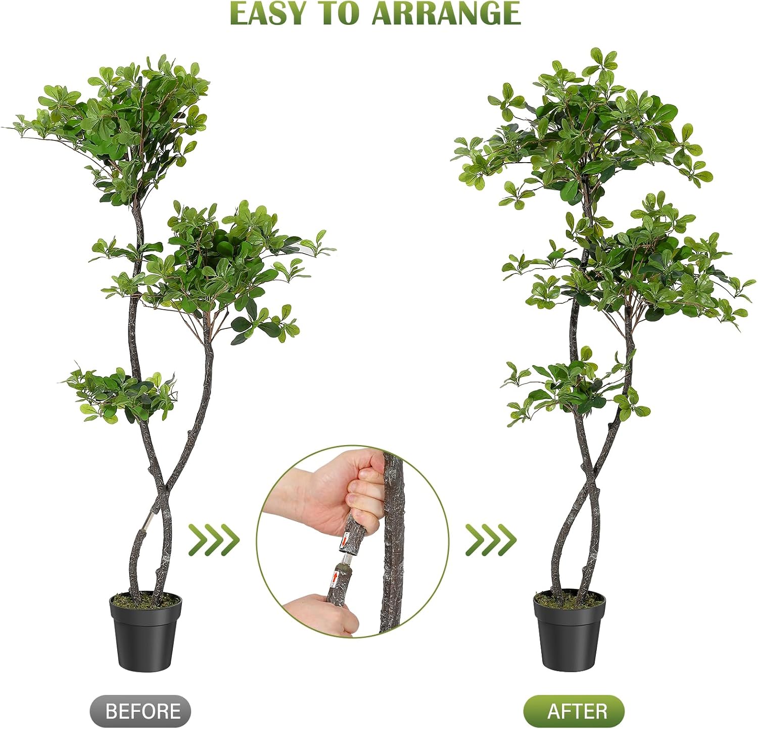 Artificial Plants Indoor, 5/6  - огляд і ціна Home Office Layout