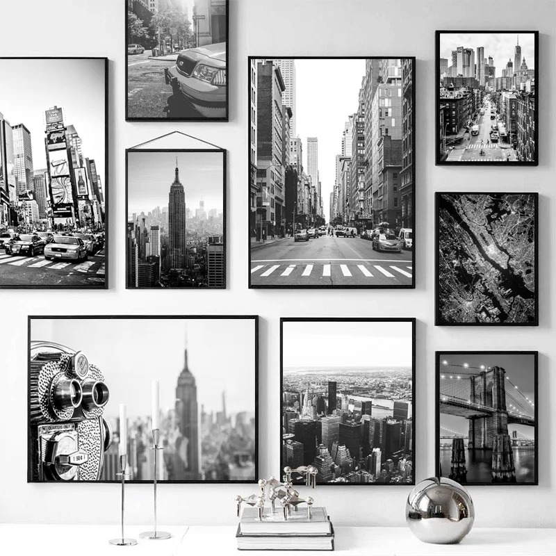 Black and White New York City  - огляд і ціна Home Office York