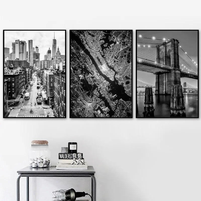 Black and White New York City  - огляд і ціна Home Office York