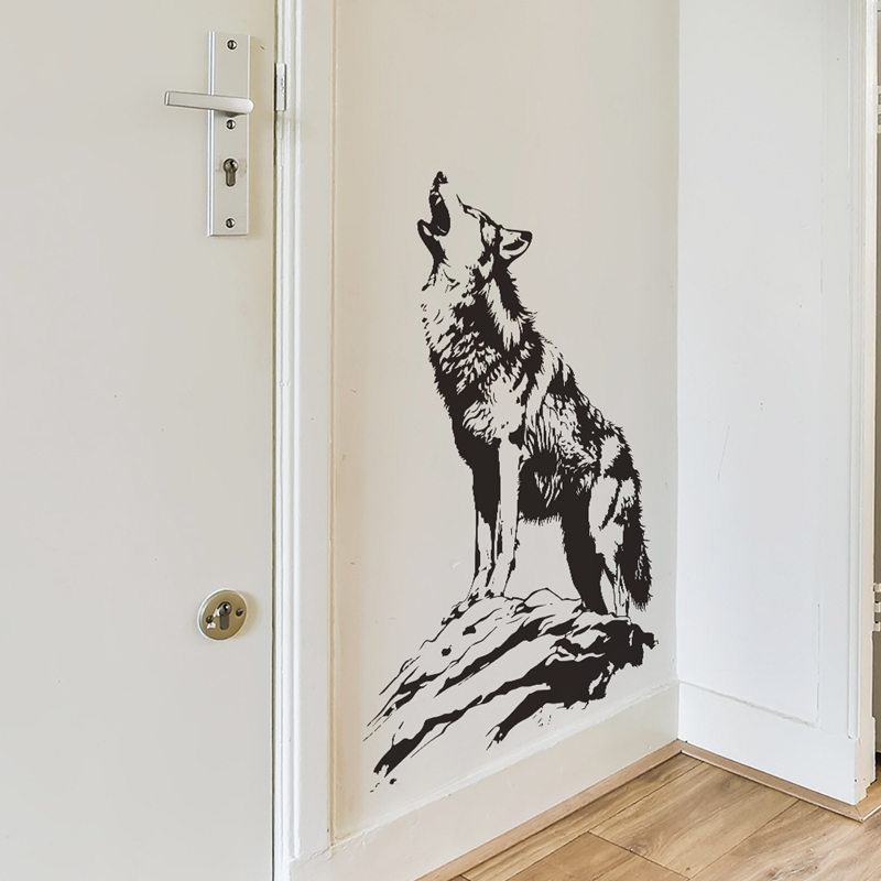 Animal Poster 3D Lone Wolf How - огляд і ціна Home Office Wallpaper