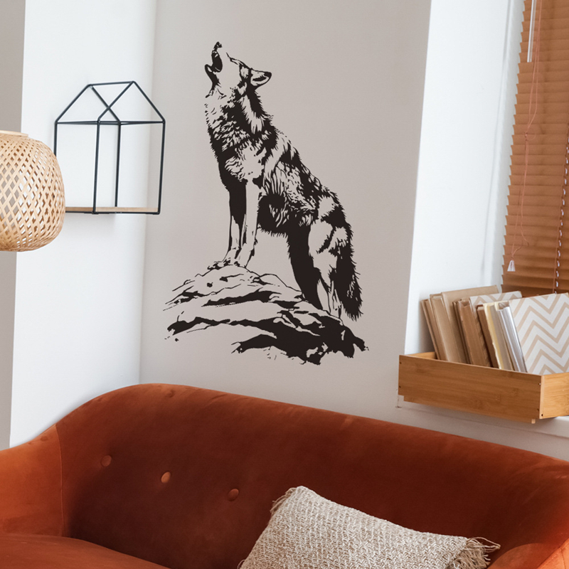 Animal Poster 3D Lone Wolf How - огляд і ціна Home Office Wallpaper