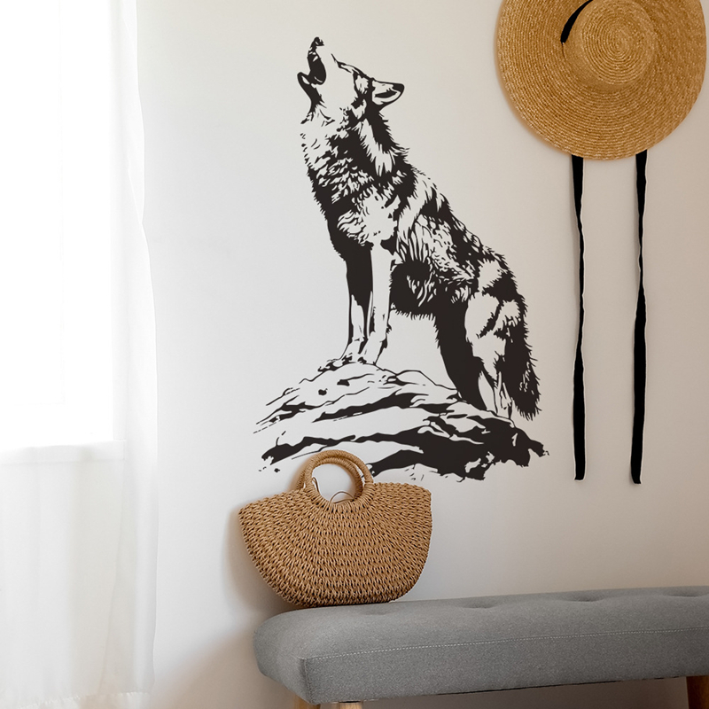 Animal Poster 3D Lone Wolf How - огляд і ціна Home Office Wallpaper