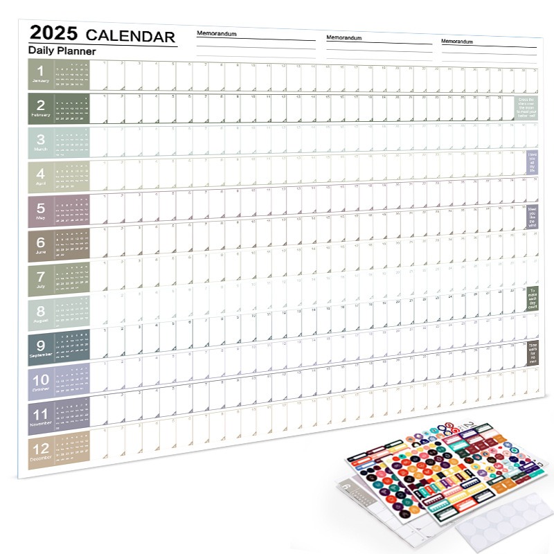2026 2025 Wall Calendar Full Y - огляд і ціна Home Office Wallpaper