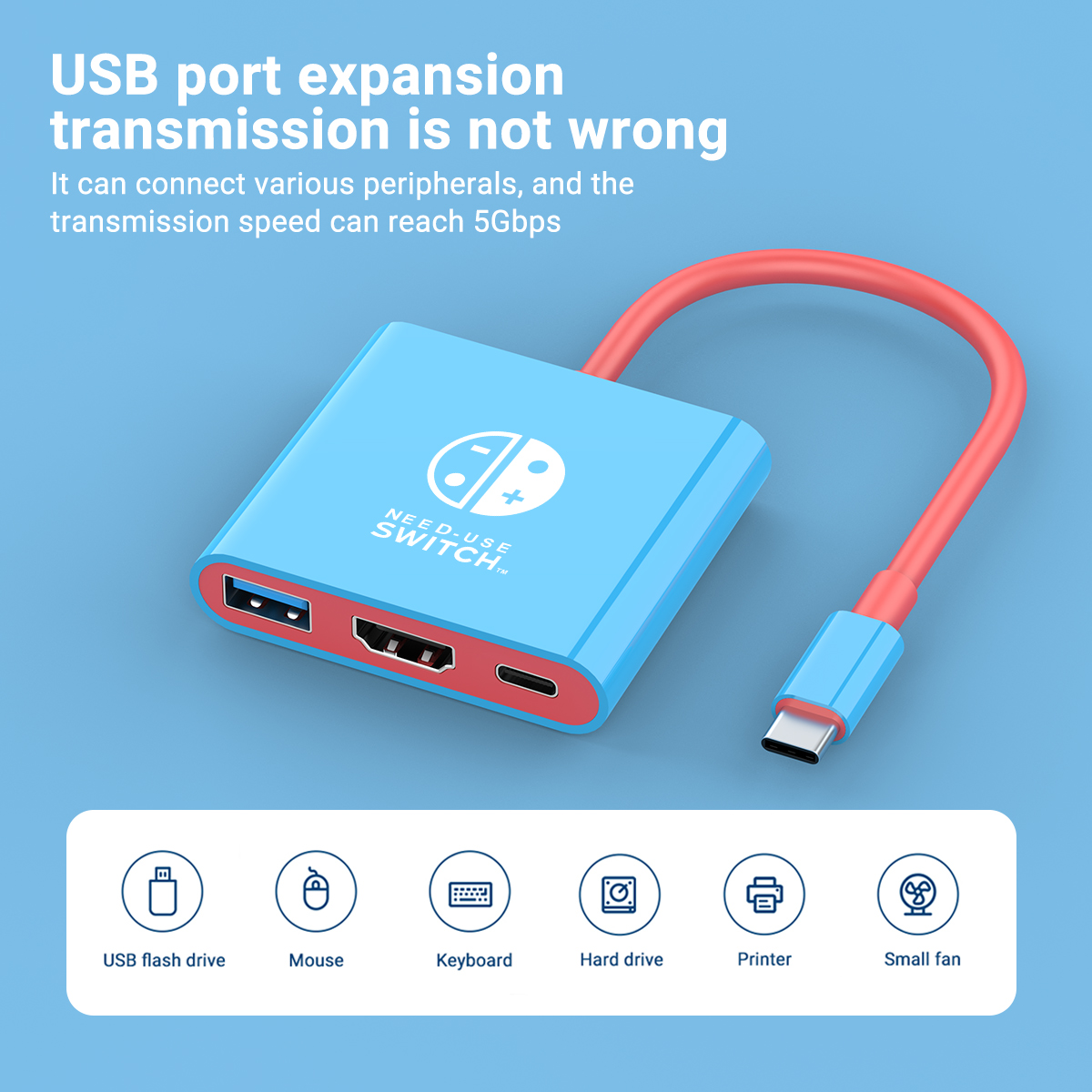 3-in-1 USB C HUB Type-C to HDM - огляд і ціна Home Office For Mac