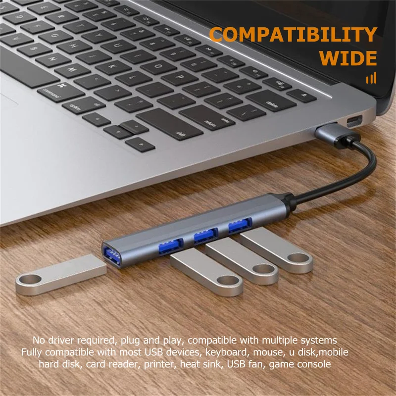 4-Port USB-C Hub 3.0/3.1-Multi - огляд і ціна Home Office For Mac