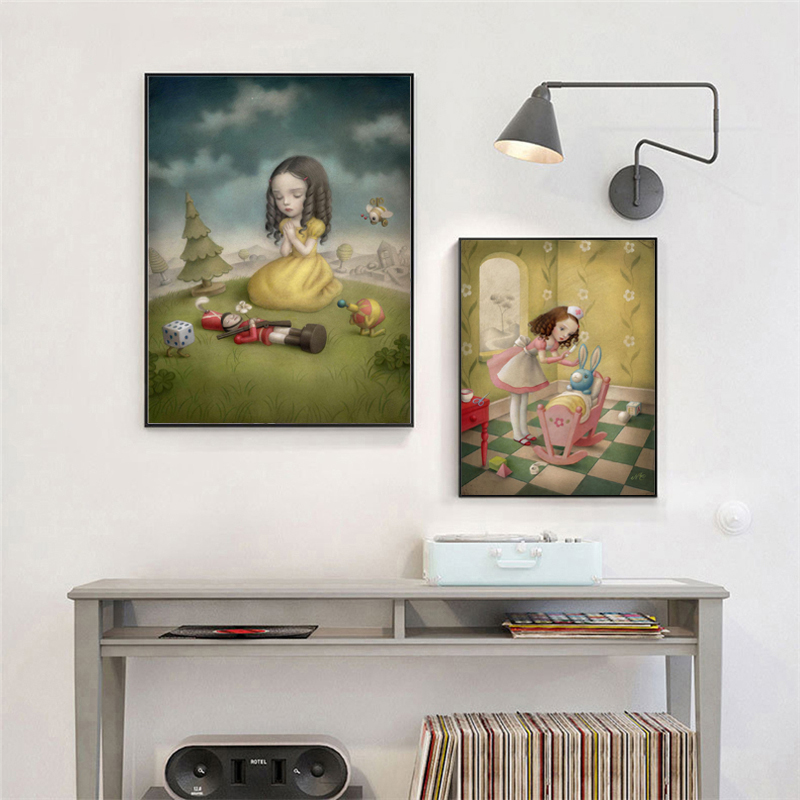 Wall Art Modular Doll Pictures - огляд і ціна Home Office York