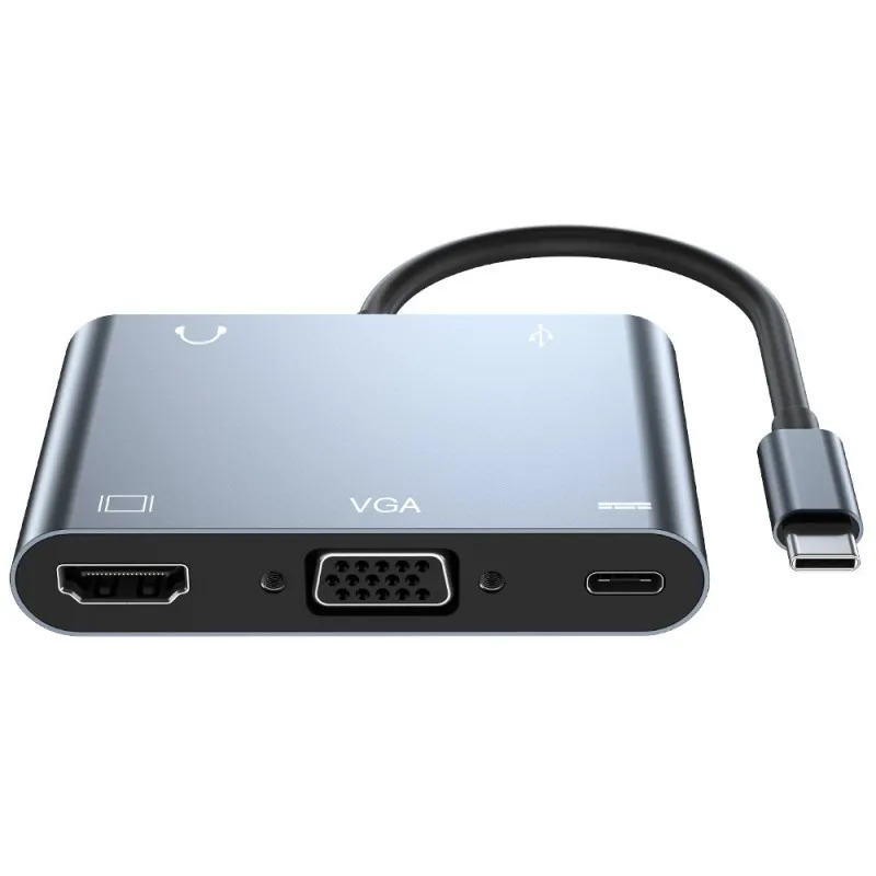 USB C Hub Multiport Adapter, 5 - огляд і ціна Home Office For Mac