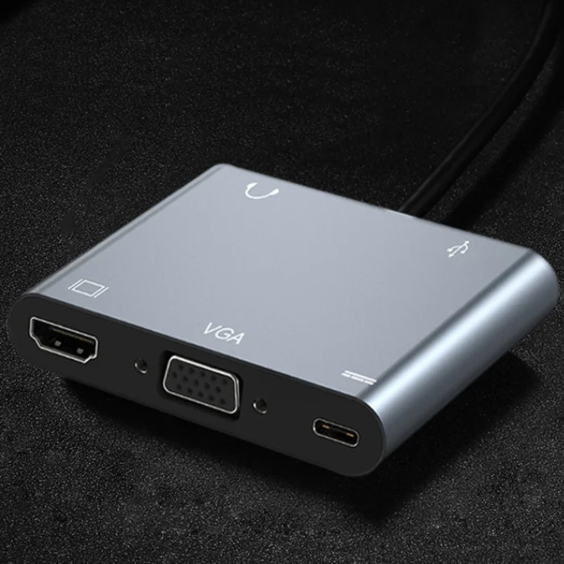 USB C Hub Multiport Adapter, 5 - огляд і ціна Home Office For Mac