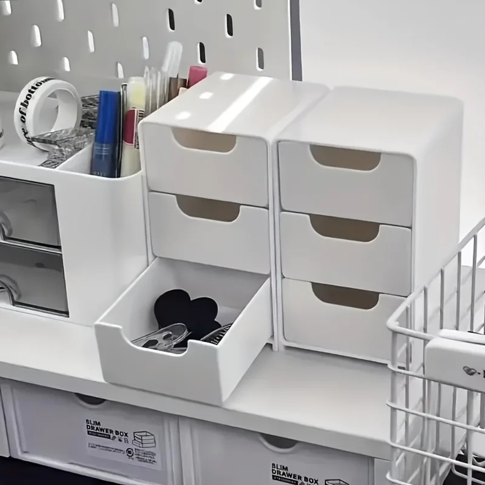 Chic 3-Tier Desk Organizer wit - огляд і ціна Office Drawer Organizer