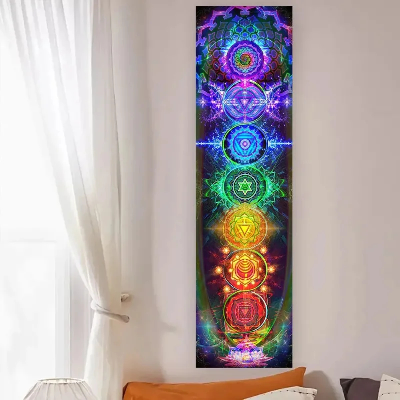 VIKAMA Vertical Seven Chakra S - огляд і ціна Home Office Yoga Room