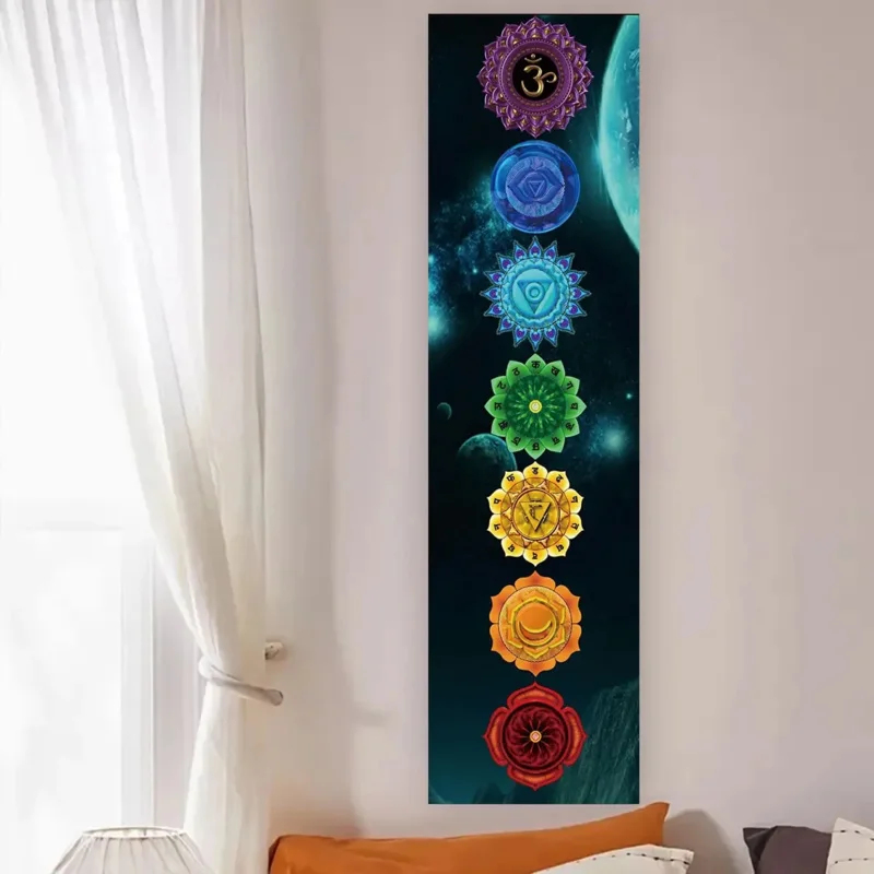 VIKAMA Vertical Seven Chakra S - огляд і ціна Home Office Yoga Room
