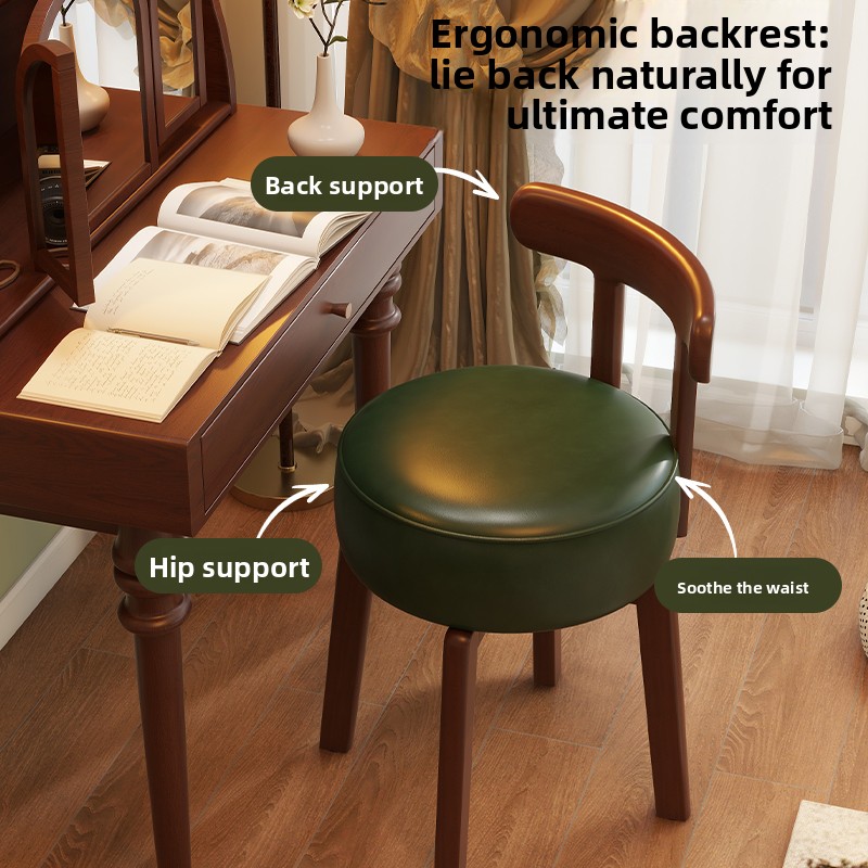 Solid wood rotating dressing c - огляд і ціна Home Office Minimalist