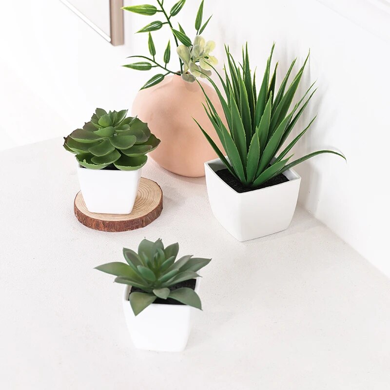 3PCS Artificial Evergreen Plan - огляд і ціна Home Office Layout
