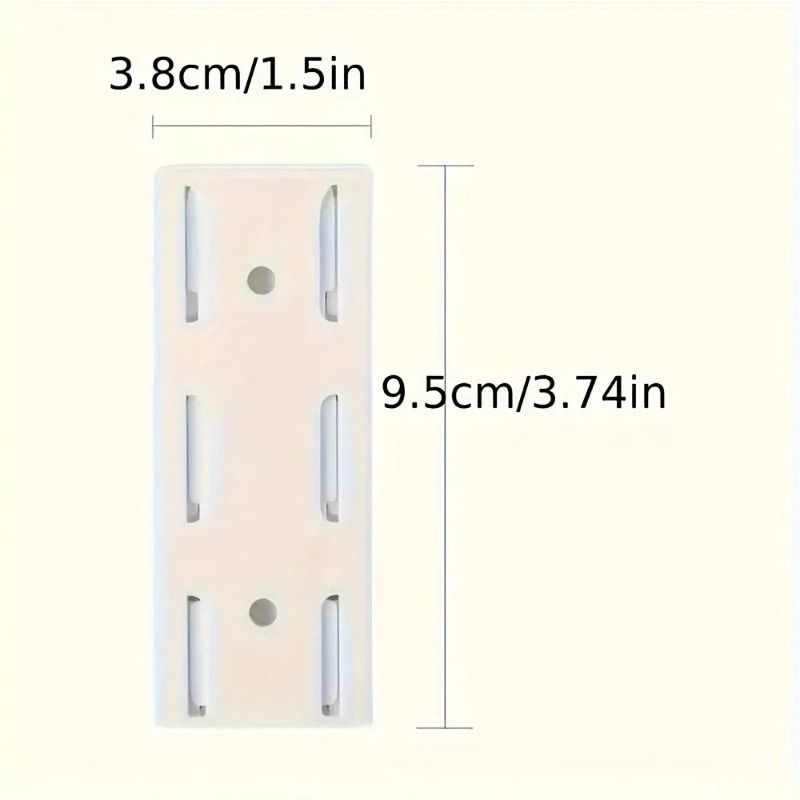 8pcs Wall Mounted Self Adhesiv - огляд і ціна Power Strip Desk