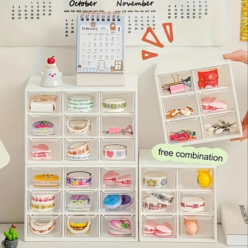 1pc Dustproof Multi-Grid Deskt - огляд і ціна Office Drawer Organizer