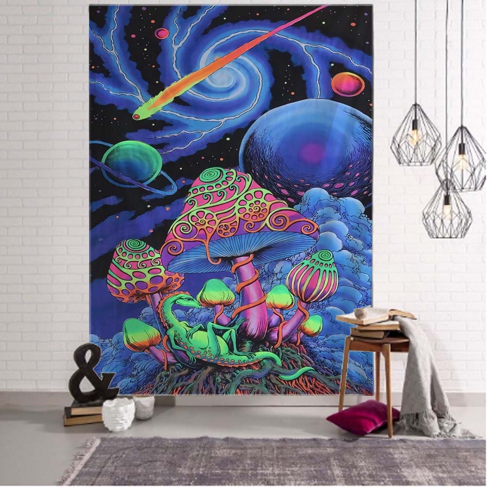 Tapestry Wall Hanging Chakra P - огляд і ціна Home Office Yoga Room