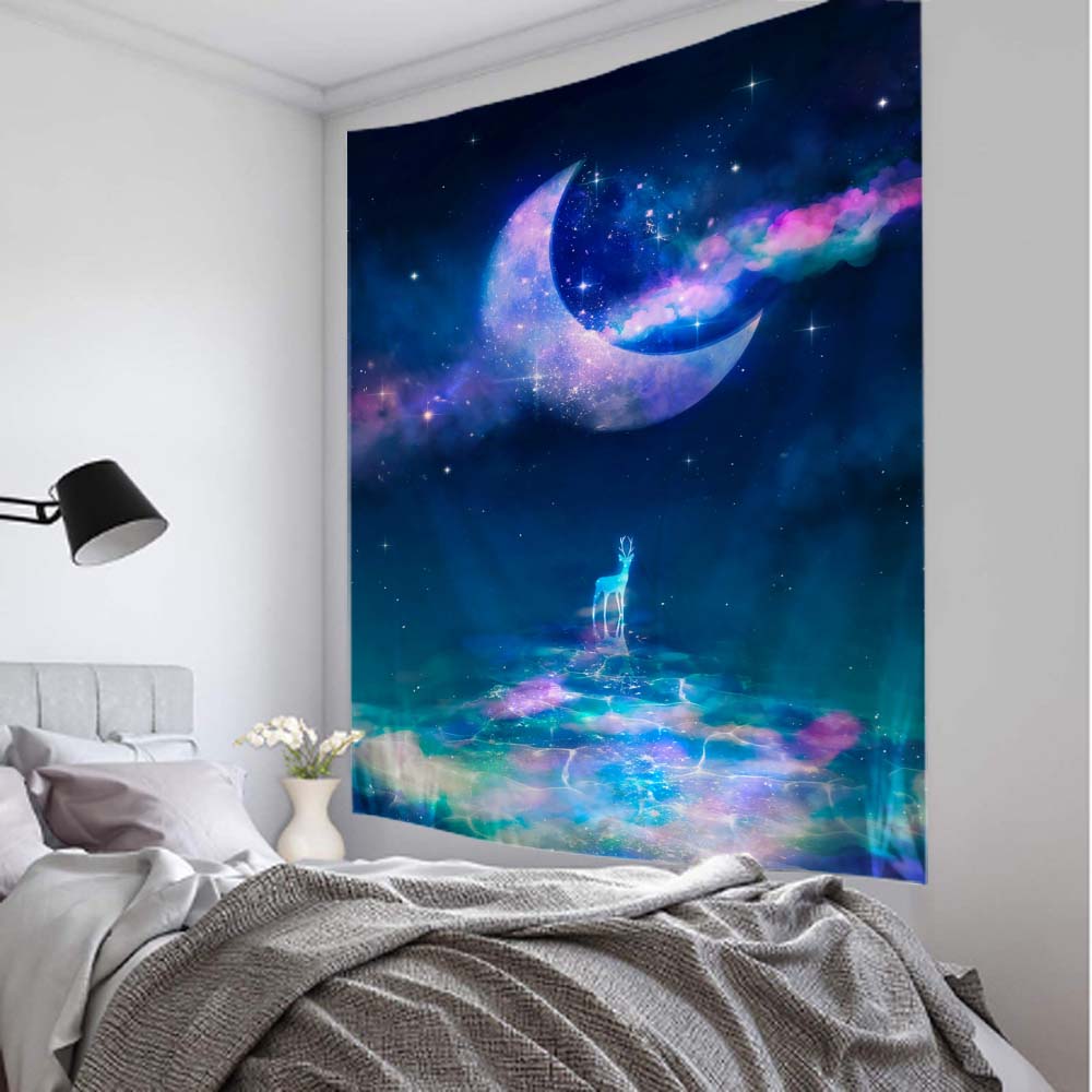 Tapestry Wall Hanging Chakra P - огляд і ціна Home Office Yoga Room