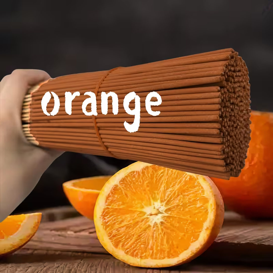 Natural Orange Incense Sticks  - огляд і ціна Home Office Yoga Room