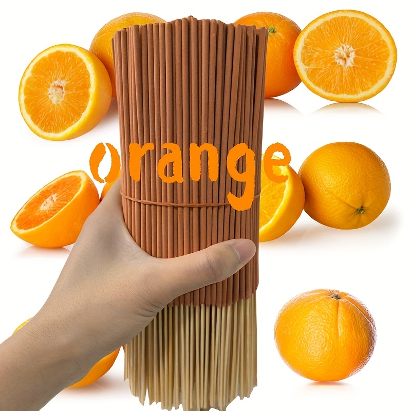 Natural Orange Incense Sticks  - огляд і ціна Home Office Yoga Room
