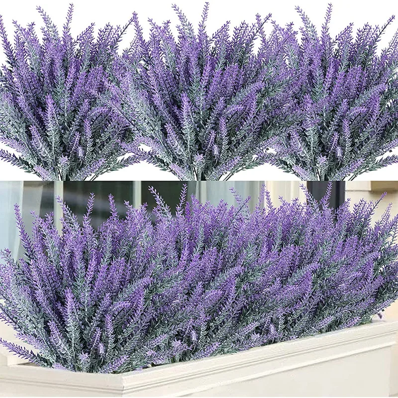 1 Bundle Purple Artificial Lav - огляд і ціна Home Office Layout