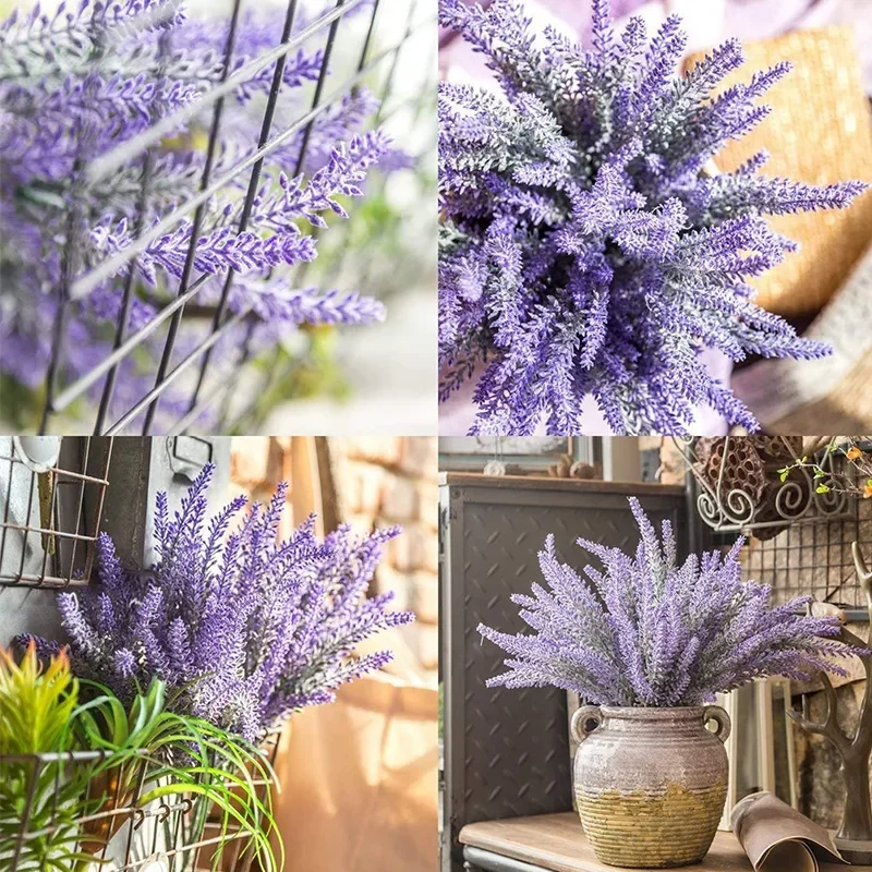 1 Bundle Purple Artificial Lav - огляд і ціна Home Office Layout
