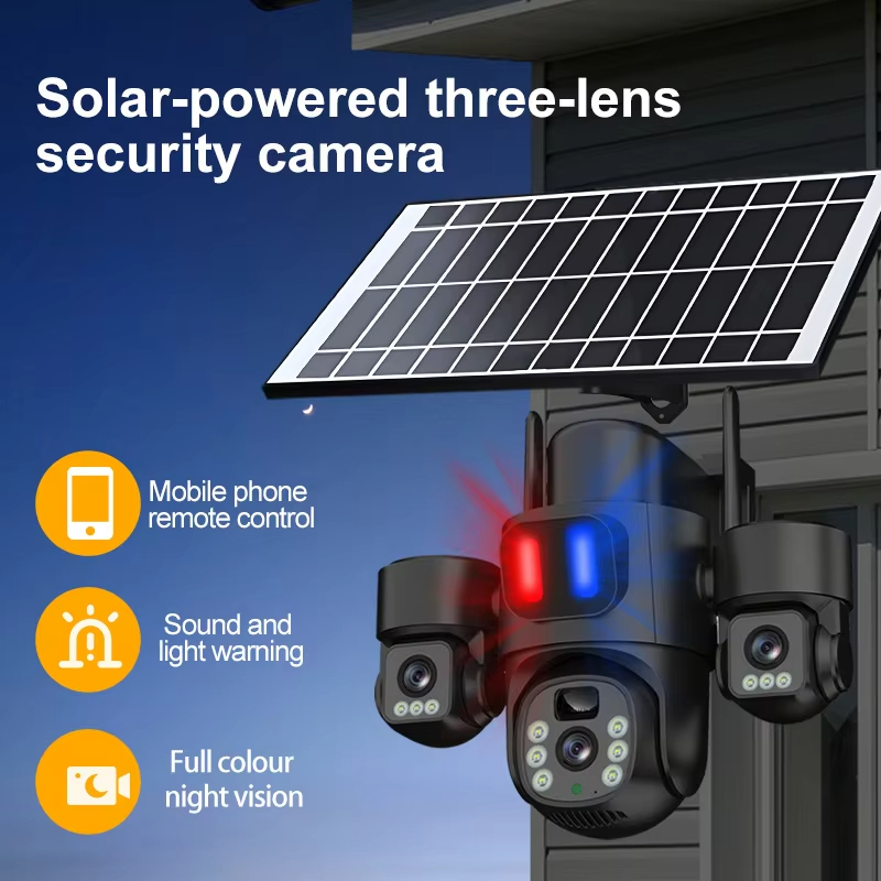 WIFI Solar PTZ Camera Outdoor  - огляд і ціна Home Office Zoom
