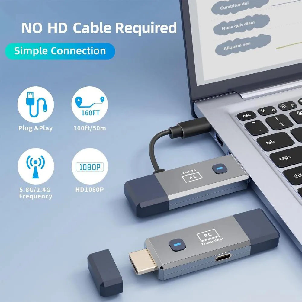 50M Long Range 1080P Wireless  - огляд і ціна Home Office Pc