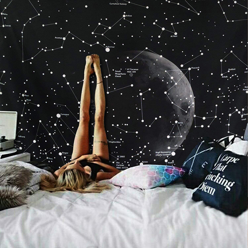 Mandala Tapestry Macrame Wall  - огляд і ціна Home Office Yoga Room