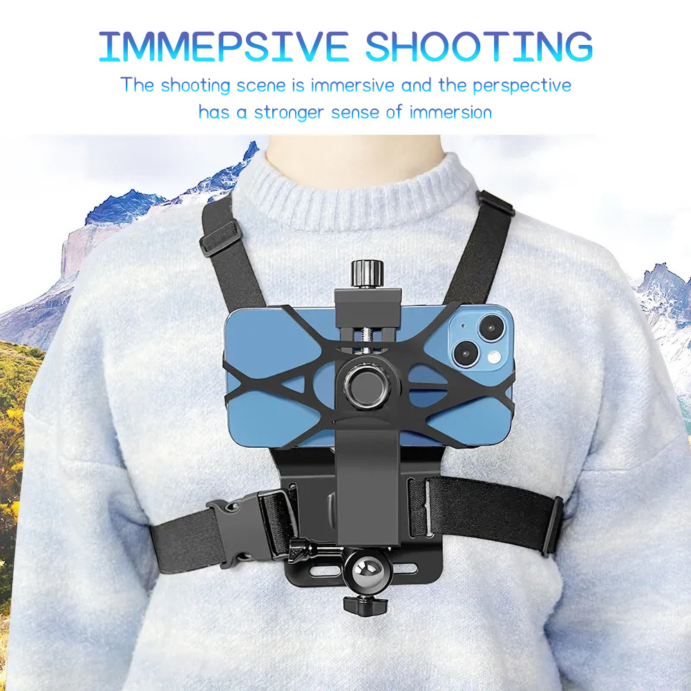 Chest Mount Phone Strap Holder - огляд і ціна Home Office Minimalist
