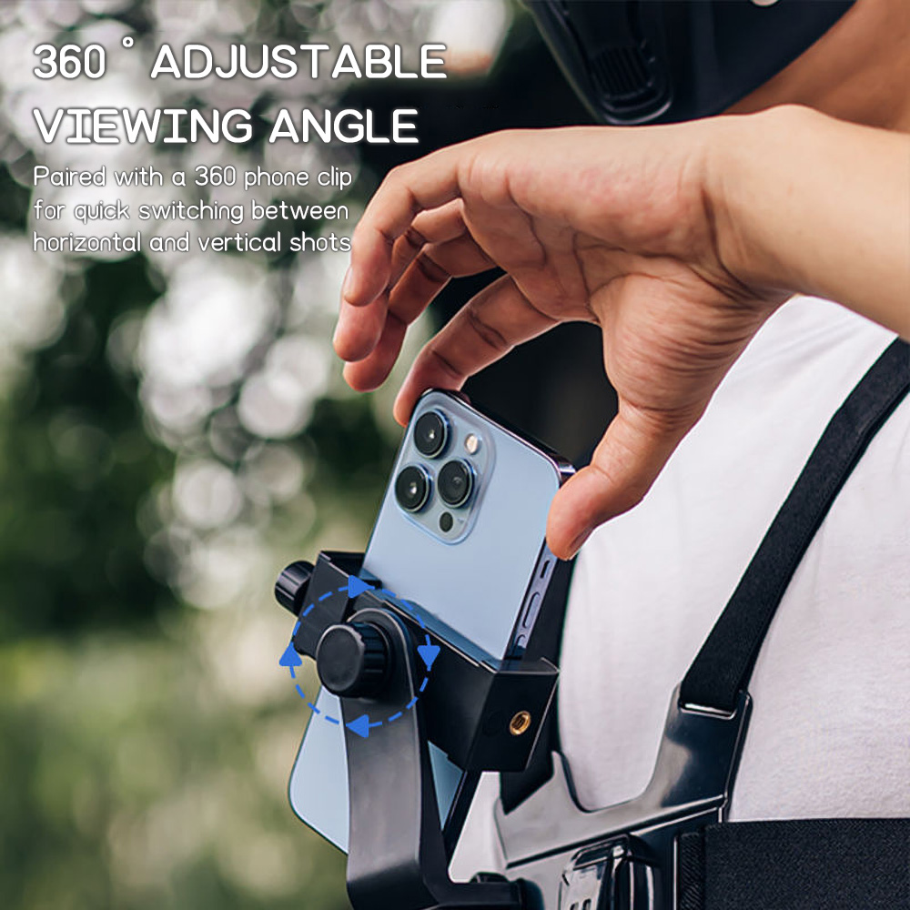 Chest Mount Phone Strap Holder - огляд і ціна Home Office Minimalist